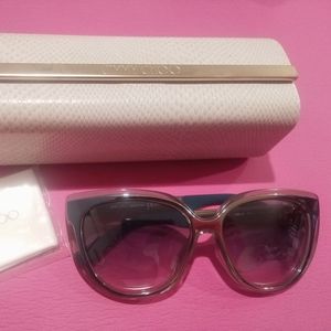 JIMMY CHOO Cindy Cat-eye Sunglasses